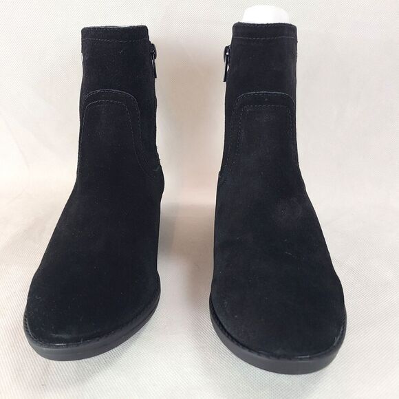 New VERY VOLATILE Women's (6.5) Lanyon Black Suede Leather Western Ankle Boots - Picture 3 of 10